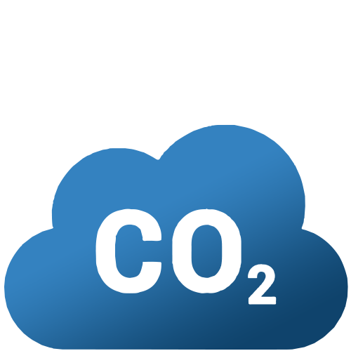 CO<sub>2</sub> Senkung